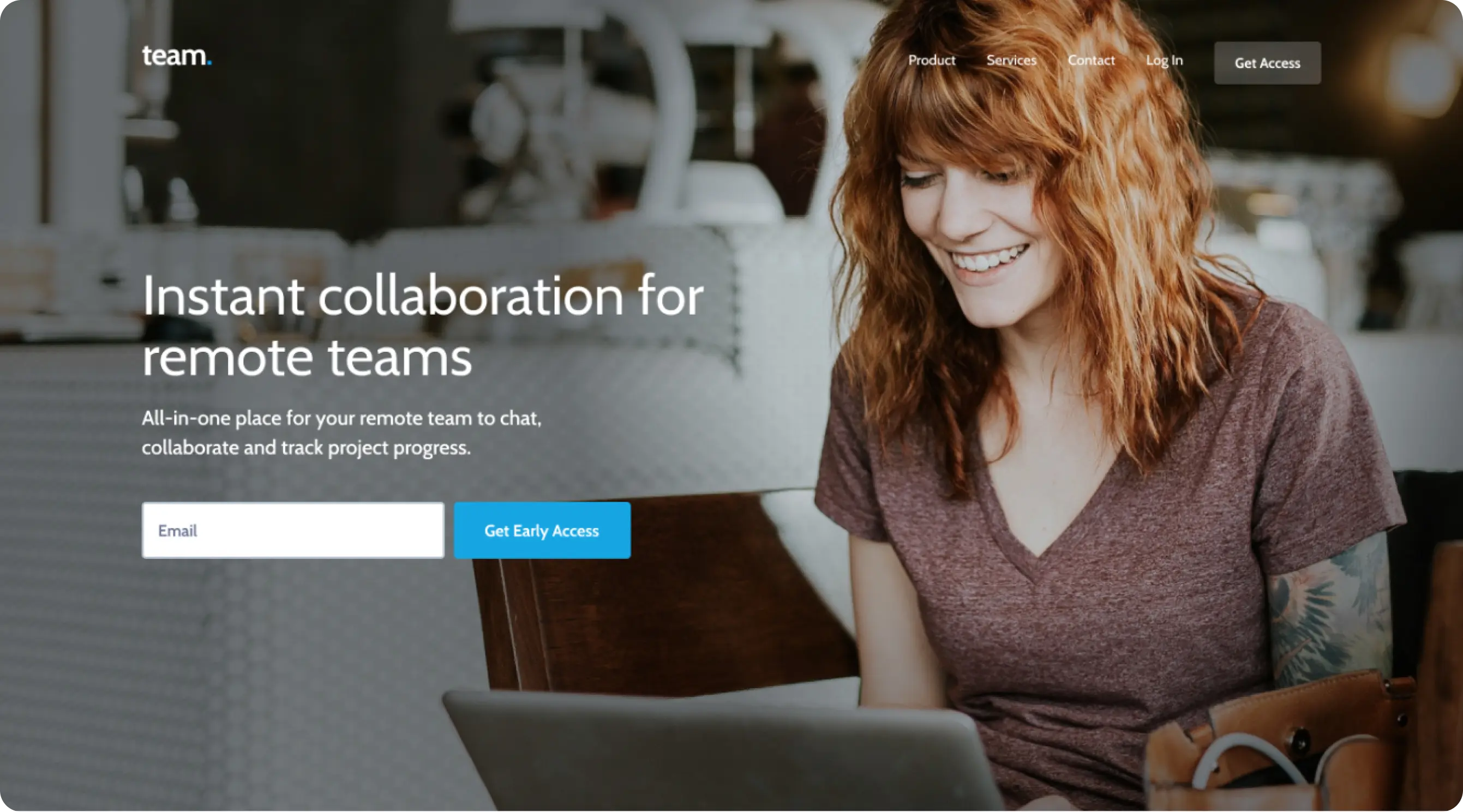 Team App screen 1